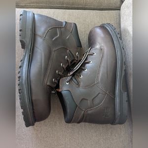 Timberland pro brown boots